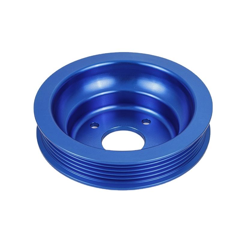 CNC-bewerking van aluminium V-riemschijf met grote diameter